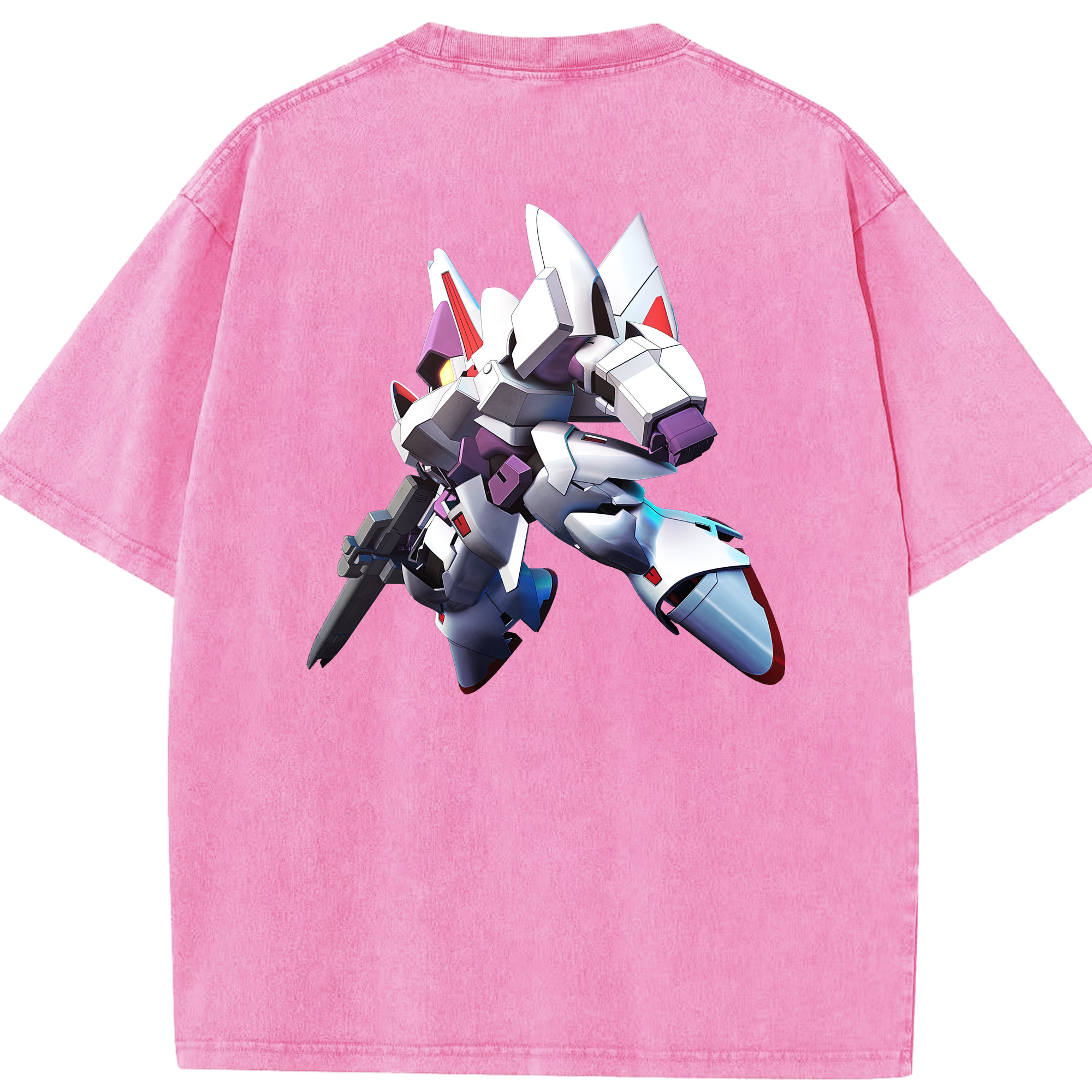 （画像用） 機動戦士ガンダム Mobile Suit Gundam 綿100% ヴィンテージ風 半袖Tシャツ（背面プリント）